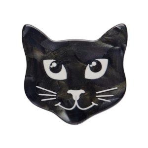 Erstwilder Cat Head Mini Brooch