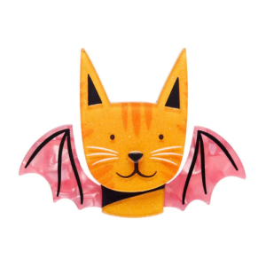 Erstwilder Winged Kitty Brooch