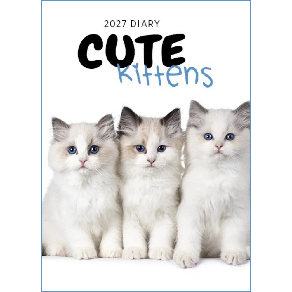 Cute Kittens Diary 2027