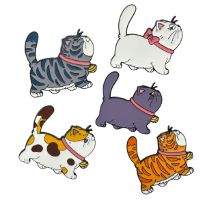 The Kitty Cat Purrrade Enamel Pin