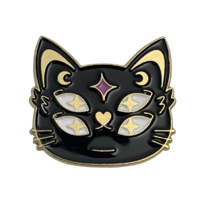 Supurrnatural Kitty Cat Enamel Pin