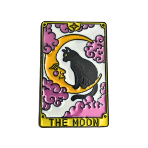 Tarot Cat Enamel Pin