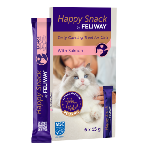 Happy Snack by FELIWAY Salmon 6 Pack