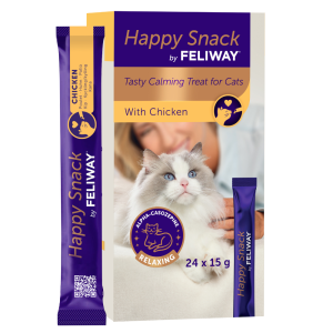 Happy Snack by FELIWAY Chicken 24 Pack