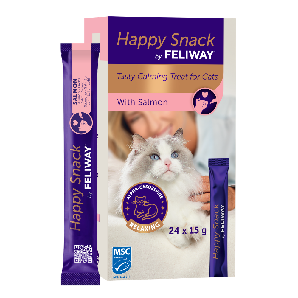 Happy Snack by FELIWAY Salmon 24 Pack
