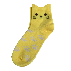 Cute Cat with Ears Socks
