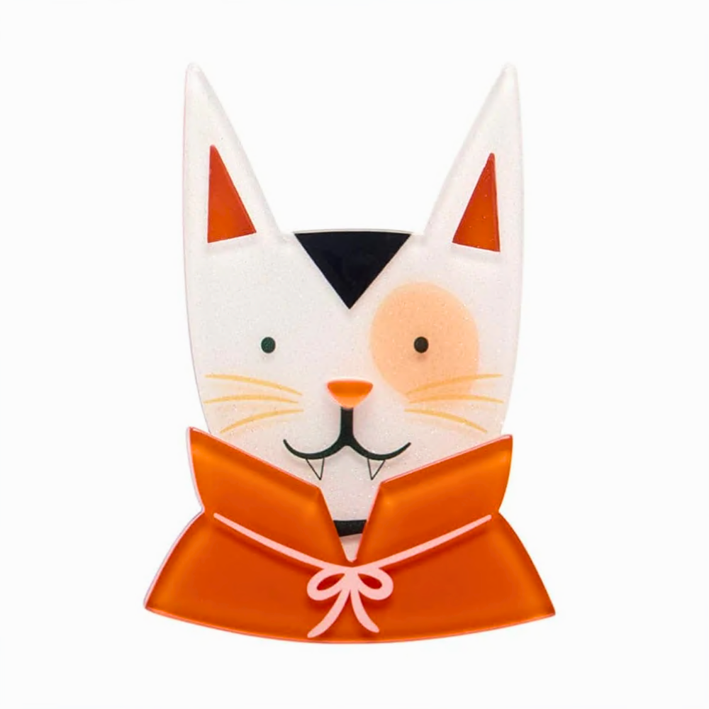 Erstwilder Fangtastic Kitty Brooch