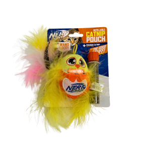 Nerf Cat Plush Bird