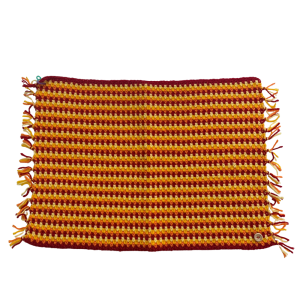 Sweet Chilli Marmalade Knitted Kitty Blanket